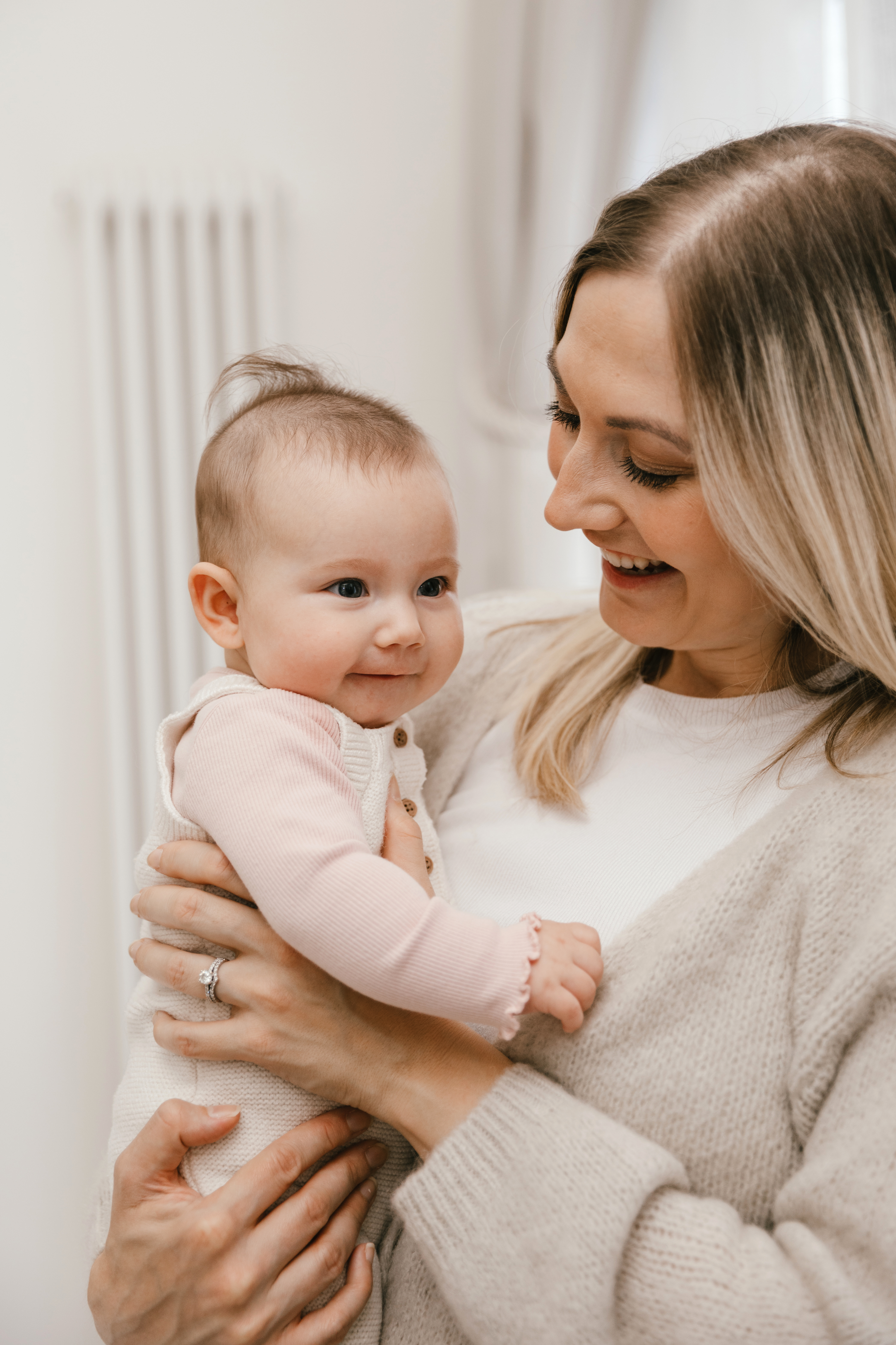 Baby and mum